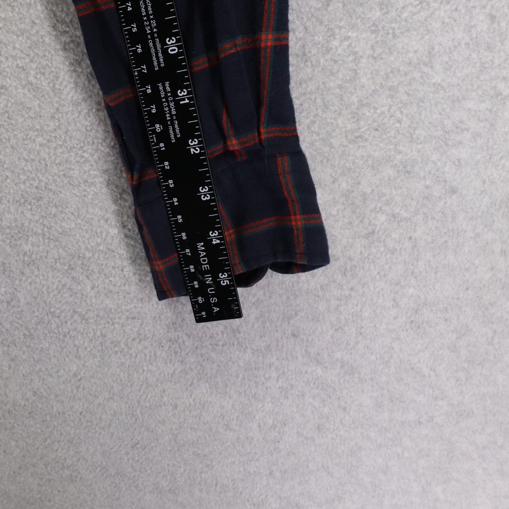 Ralph Lauren Shirt Mens Large Blaire Casual Button Up Blue Plaid Long Sleeve - Picture 5 of 8
